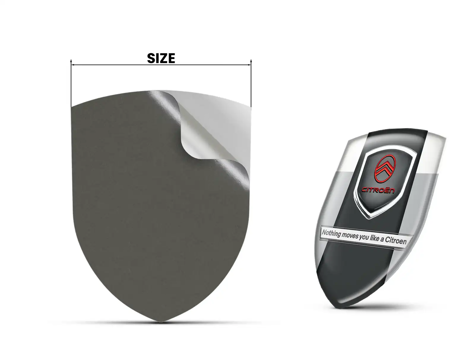 Citroen Badge Max Durable Stylé Pro Édition Performance